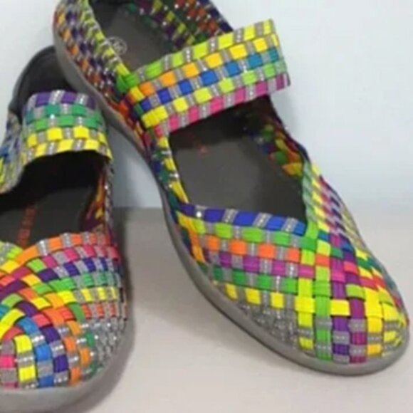 💖 Bernie Mev | Sandal | Multicolor | Size 5 /36 EUR | Easy slip-on style… - Picture 3 of 10